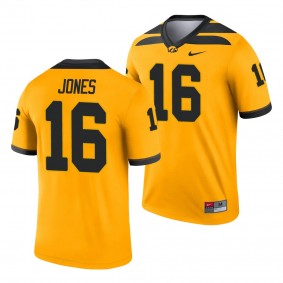 Iowa Hawkeyes Charlie Jones Legend Men's Jersey - Gold